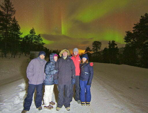 Aurore boreali finlandia