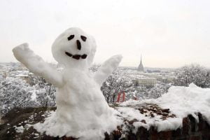246195 maltempo inverno neve freddo torino