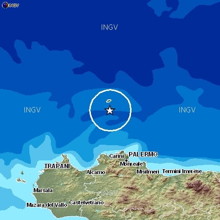 Ustica terremoto