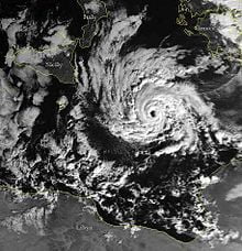 Altro esempio di ciclone mediterraneo dalle caratteristiche tropicali
