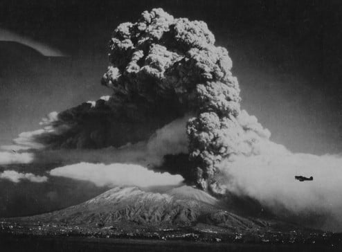 eruzione vesuvio 1944
