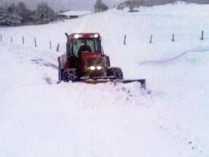 trattore neve