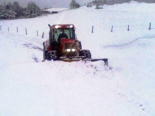 trattore neve