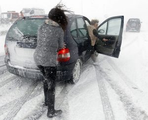 SNOWSTORM IN CANTABRIA