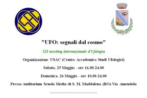 ufo segnali locandina
