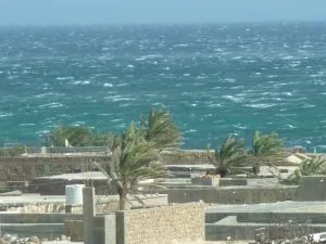 I venti burrascosi del "Monsone di SO" sull'isola yemenita di Socotra