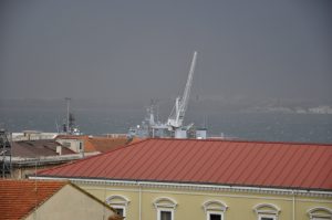 La situazione attuale a Taranto. Credit: MeteoWeb