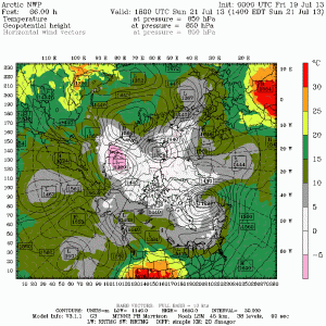 Modello a cura del Polar Meteorology Group
