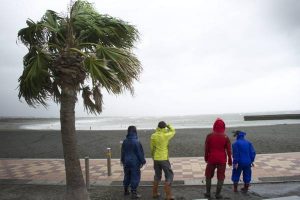 Japan Tropical Storm Man-Yi