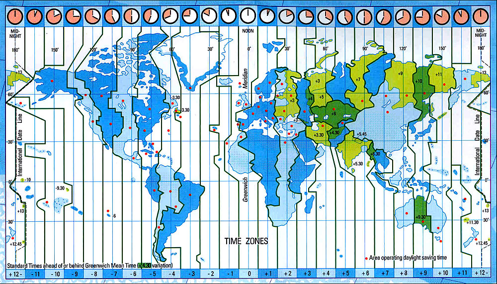 Разница во времени с южной. Схема часовых поясов земли. Карта часовых поясов Евразии.
