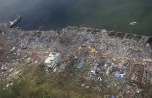 Foto aeree tifone Haiyan - Filippine