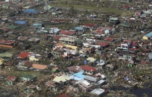 Foto aeree tifone Haiyan - Filippine