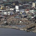 Foto aeree tifone Haiyan - Filippine
