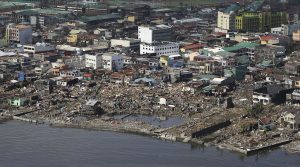 Foto aeree tifone Haiyan - Filippine