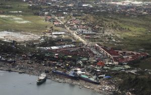 Foto aeree tifone Haiyan - Filippine