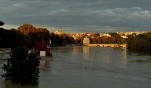 ITALY-WEATHER-FLOOD-ROME-TIBER RIVER