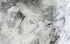 US-SPACE-WEATHER-SNOW