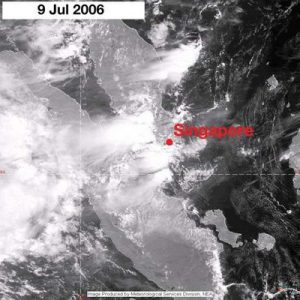 Lo sviluppo di una "Sumatra Squall Line" osservato dalle immagini satellitari