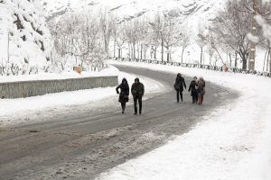 IRAN-WEATHER-SNOW