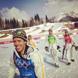 Svedesi del Fondo, e la poca neve del Laura Ski Centre