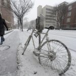 Snowstorm in Washington DC