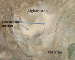 MODIS-dust-storm