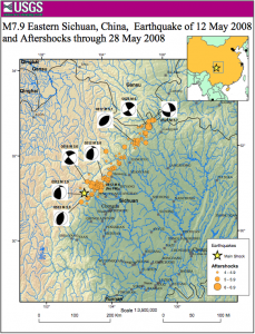 La faglia del terremoto del Sichuan