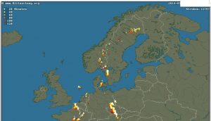 Temporali in Scandinavia