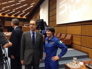 Gli astronauti alle Nazioni Unite