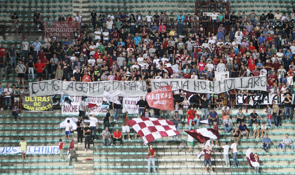 alluvione genova ultras reggina