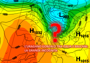 gonzalo uragano italia