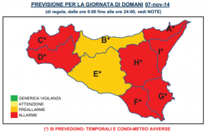 Allerta Meteo Sicilia