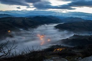 anticiclone meteo nebbia caldo sole