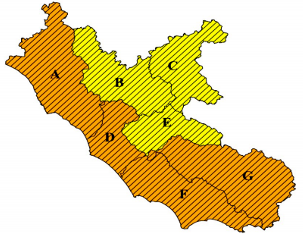 allerta meteo lazio