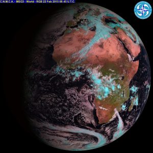 Il ramo del "getto sub-tropicale" che ha alimentato il ciclone