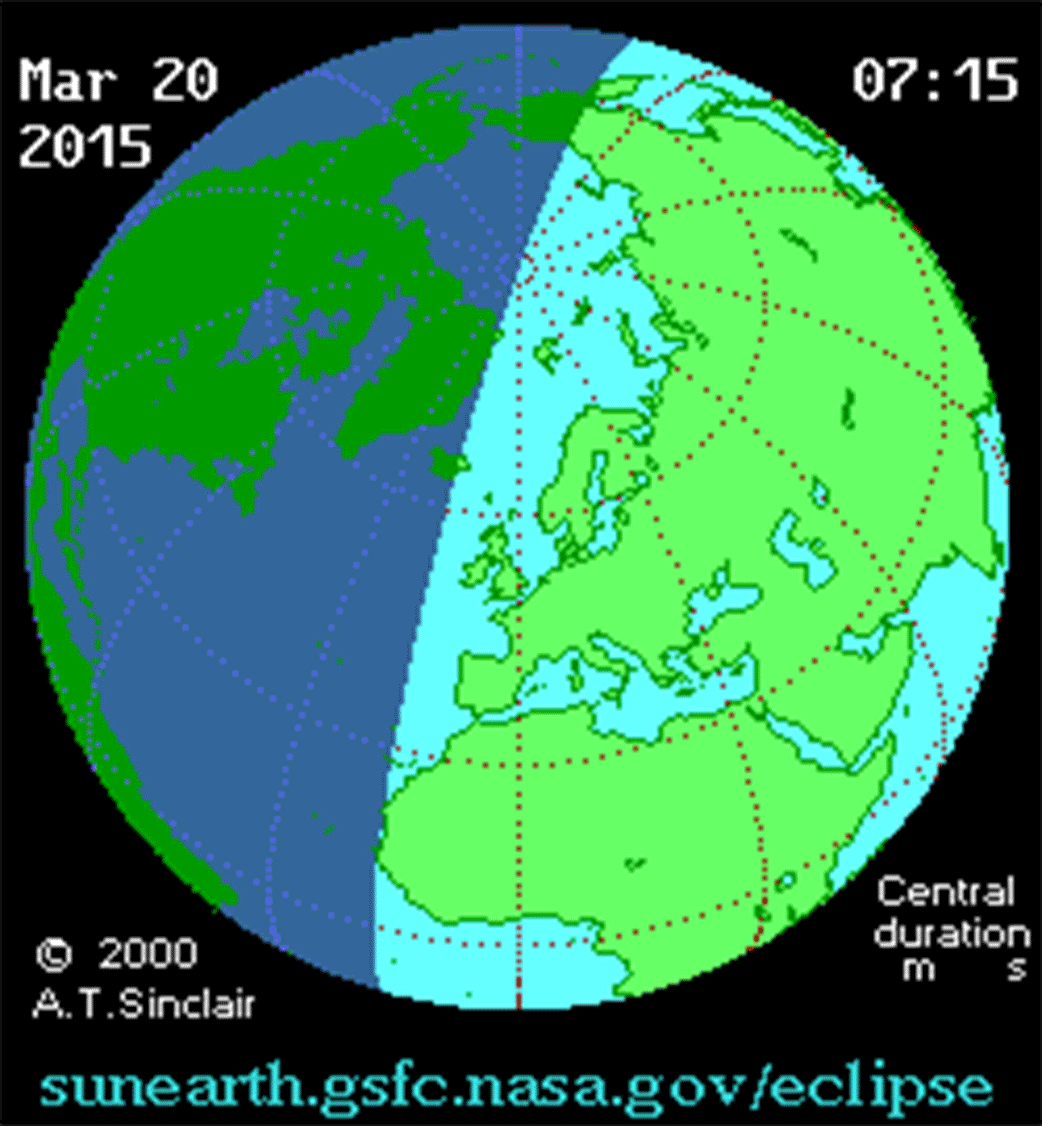 eclissi solare 20 marzo 2015