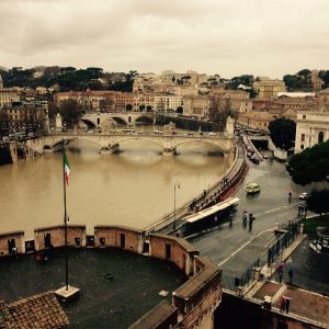 roma tevere piena