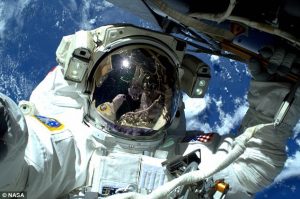 selfie astronauti