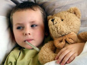 Flue and fever