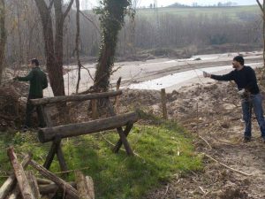 Oasi Ripa Bianca di Jesi, volontari wwf all'opera