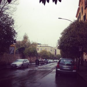 roma pioggia