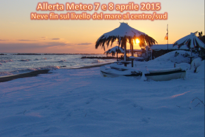 allerta meteo neve