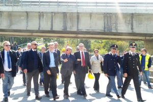 CROLLO VIADOTTO HIMERA: VISITA DEL MINISTRO DELRIO.
