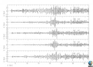 I segnali del forte terremoto in Nepal