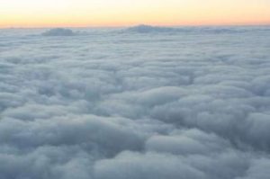 Coltre di stratocumuli prodotta dal “Cold Air Damming”