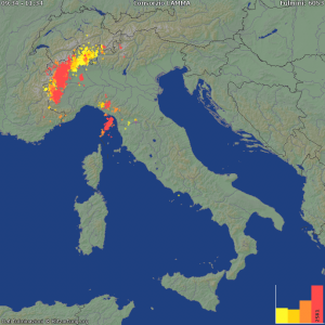 MyBlitzortungStrikeMap