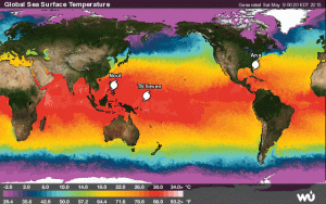 Il fenomeno di "El-Nino" in fase di intensificazione sul Pacifico equatoriale