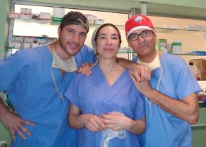 Da sinistra, i medici Carlo Carusi, Paola Emiliozzi e Claudio Bernardi