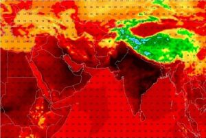 Le temperature estreme registrate nei giorni scorsi nell'India orientale