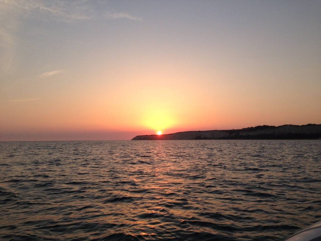 tramonto spiaggia